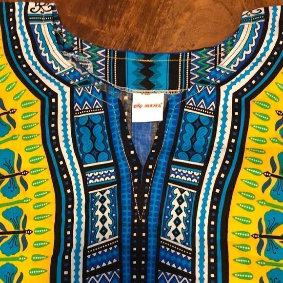 Big Mama Dakishi shirt bright yellow one size NWOT - Picture 3 of 8